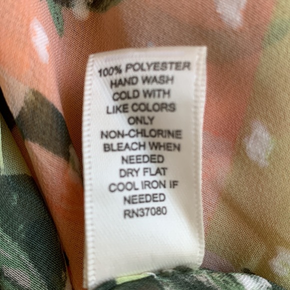 Sheer Floral Cover-Up - Picture 7 of 7